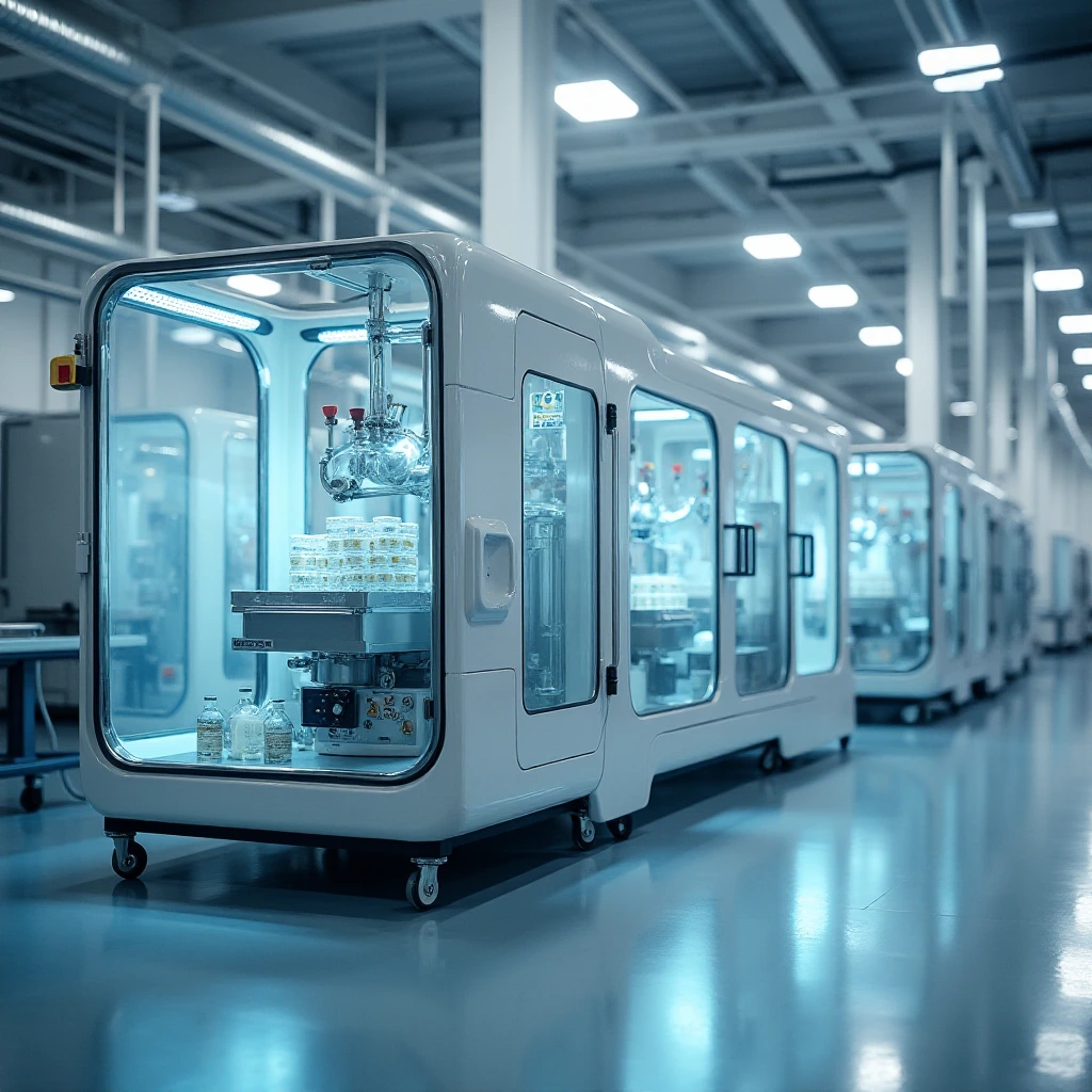 Pharmaceutical laboratory pods